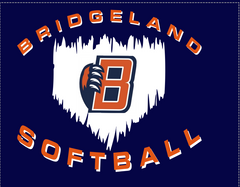 BRIDGELAND SOFTBALL - Bella + Canvas - Unisex Short Sleeve Heather Jersey Tee - 3001CVC