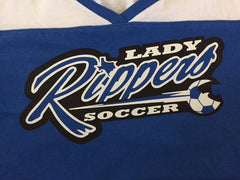 LADY RIPPERS SOCCER - WOMEN'S Boxercraft Powder Puff Tee Shirt