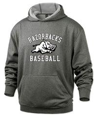 RAZORBACKS - YOUTH AND ADULT F150 PERFORMANCE HOODIE