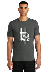 HOT SHOTS BASEBALL Home Plate LOGO Nike Dri-FIT Cotton/Poly Tee - NKBQ5231