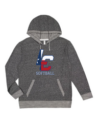 LAKE CREEK SOFTBALL - Harborside Mélange French Terry Pullover 6965/6775
