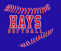Hays Softball - LAT - Retro Ringer Fine Jersey Tee - 6932