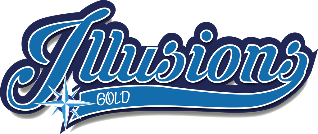 ILLUSIONS GOLD CAR DECAL
