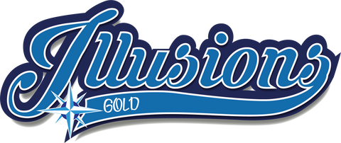 ILLUSIONS GOLD CAR DECAL