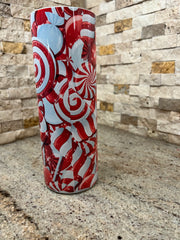 Skinny Tumbler - Sweet But Twisted Candy Cane