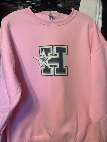 HOTSHOTS PINK OUT - Jerzees Nublend Crewneck Sweatshirt