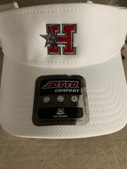 HOTSHOTS VISORS - WHITE Cool Comfort Performance Polyester Cool Mesh