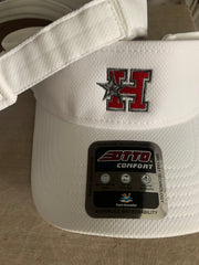 HOTSHOTS VISORS - WHITE Cool Comfort Performance Polyester Cool Mesh