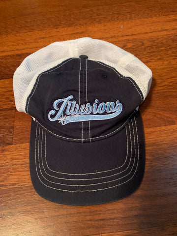 ILLUSIONS - UNSTRUCTURED Pacific Vintage Navy Hat Snapback
