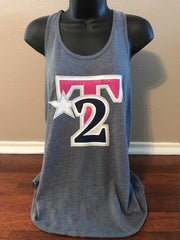 TEXAS TURN 2 - Alternative - Women's Vintage 50/50 Jersey Backstage Tank - 5054