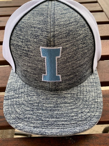 ILLUSIONS PACIFIC HEADWEAR 404M -  Mesh Universal Baseball Cap - "I" LOGO