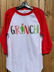 Have Yourself A Merry Little Christmas - NEXT LEVEL or BELLA ADULT 3/4 SLEEVE - RAGLAN