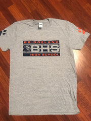 BRIDGELAND BEARS - SHORT SLEEVE or LONG SLEEVE - Adult Gildan - Heavy Cotton T-Shirt - 5000
