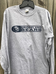 BRIDGELAND BEARS - SHORT SLEEVE or LONG SLEEVE - Adult Gildan - Heavy Cotton T-Shirt - 5000