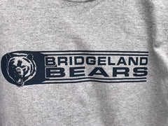 BRIDGELAND BEARS - SHORT SLEEVE or LONG SLEEVE - Adult Gildan - Heavy Cotton T-Shirt - 5000