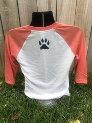 BRIDGELAND BEARS 3/4 SLEEVE -Alternative - Eco-Jersey™ Baseball Raglan T-Shirt - 2089e1
