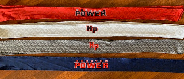 CUSTOM SUBLIMATED HOUSTON POWER HAIR BAND - TIES