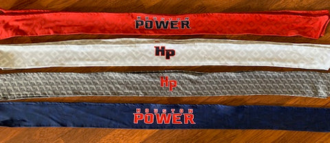 CUSTOM SUBLIMATED HOUSTON POWER HAIR BAND - TIES