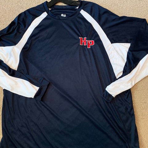 HOUSTON POWER BADGER SHORT AND LONG SLEEVE EMBROIDERED HP - DRI FIT