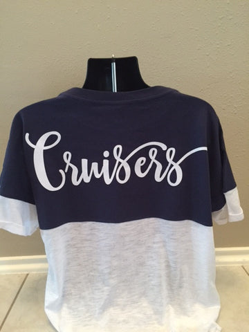 KATY CRUISERS - Short Sleeve Pom Pom Jersey made by Boxercraft