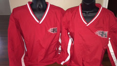 OVERSTOCK -  HOTSHOTS - SPORT TEK JST62- Adult Two Stripe Pullover Jacket UP TO 5XL AND YOUTH SIZES