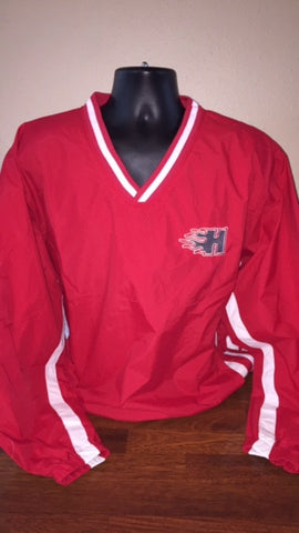 OVERSTOCK -  HOTSHOTS - SPORT TEK JST62- Adult Two Stripe Pullover Jacket UP TO 5XL AND YOUTH SIZES