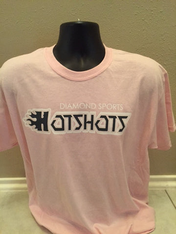 PINK OUT HOTSHOTS - UNISEX Gildan - Heavy Cotton T-Shirt - 5000