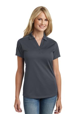 HOTSHOTS Port Authority® Ladies Diamond Jacquard Polo. L569 Product Description