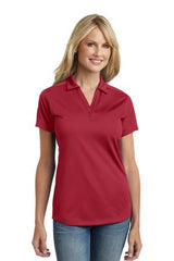 HOTSHOTS Port Authority® Ladies Diamond Jacquard Polo. L569 Product Description