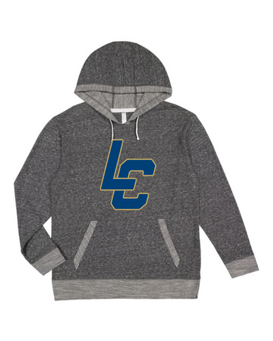 LAKE CREEK HIGH SCHOOL LC LOGO - Harborside Mélange French Terry Pullover OR Hoodie 6965/6775