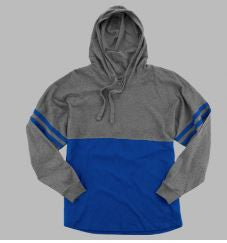 LADY RIPPERS SOCCER - GIRLS AND WOMENS Granite Royal Hooded Pom Pom Jersey