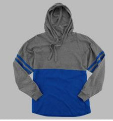 LADY RIPPERS SOCCER - GIRLS AND WOMENS Granite Royal Hooded Pom Pom Jersey
