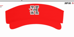HOTSHOTS RED VISORS - PACIFIC 598V