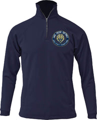 LAKE CREEK Adult Quarter Zip Sweatshirt with Pockets F125 - STATE CHAMPIONS LOGO