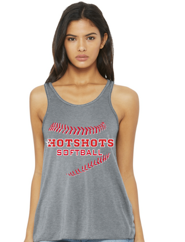 HOTSHOTS WITH LACES  BELLA FLOWY TANK