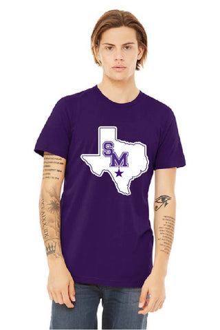 SAN MARCOS RATTLERS - BC3001 BELLA+CANVAS ® Unisex Jersey Short Sleeve Tee