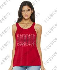 HOTSHOTS STACKED  BELLA FLOWY TANK