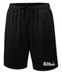 CREW BASEBALL - Men's OR Youth Shorts - S707 / S707Y Men's Xtreme-Tek Two Pocket Short