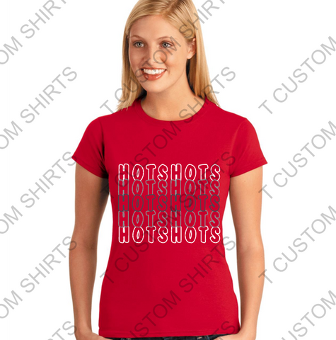 STACKED HOTSHOTS - Gildan - Softstyle® Women’s T-Shirt - 2000L