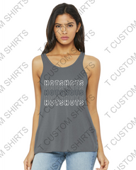 HOTSHOTS STACKED  BELLA FLOWY TANK