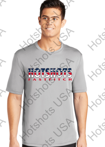 RWB HOTSHOTS -  YOUTH and ADULT Drifit -  Sport-Tek® Mens PosiCharge® Competitor™ Tee. ST350