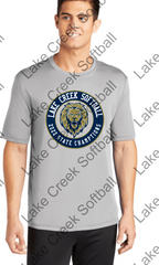 LAKE CREEK - LC STATE CHAMPIONS- SHORT or LONG Sleeve - Sport Tek Posi-Charge