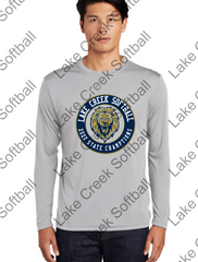 LAKE CREEK - LC STATE CHAMPIONS- SHORT or LONG Sleeve - Sport Tek Posi-Charge