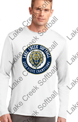 LAKE CREEK - LC STATE CHAMPIONS- SHORT or LONG Sleeve - Sport Tek Posi-Charge