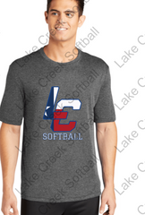 LAKE CREEK - LC Softball - SHORT or LONG Sleeve - Sport Tek Posi-Charge