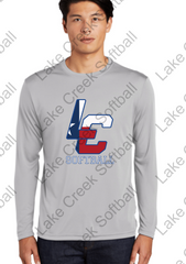 LAKE CREEK - LC Softball - SHORT or LONG Sleeve - Sport Tek Posi-Charge