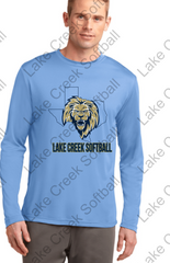 LAKE CREEK - LC TEXAS LION- SHORT or LONG Sleeve - Sport Tek Posi-Charge