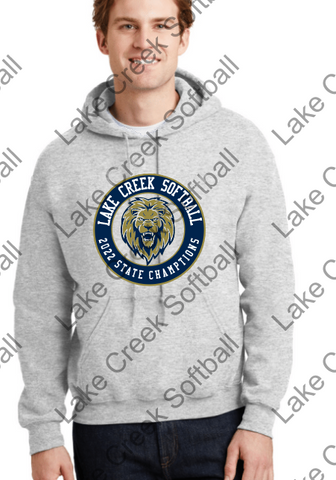 LAKE CREEK -  HOODIE  LC STATE CHAMPIONS  Core Fleece Pullover Hooded Sweatshirt PC78H AND PC90HY