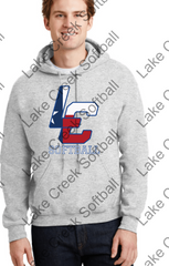 LAKE CREEK - LC SOFTBALL HOODIE   Core Fleece Pullover Hooded Sweatshirt