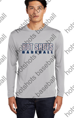 HOT SHOTS BASEBALL WITH LACES-  Sport-Tek® Adult and Youth PosiCharge® Competitor™ Tee. ST350